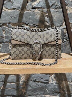 Gucci Supreme GG Small Dionysus Chain Bag